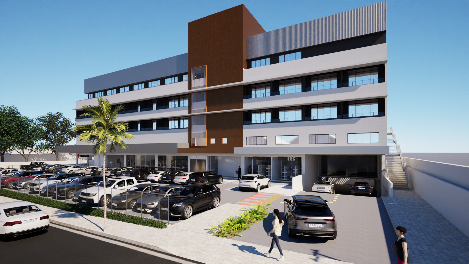 Vista do empreendimento